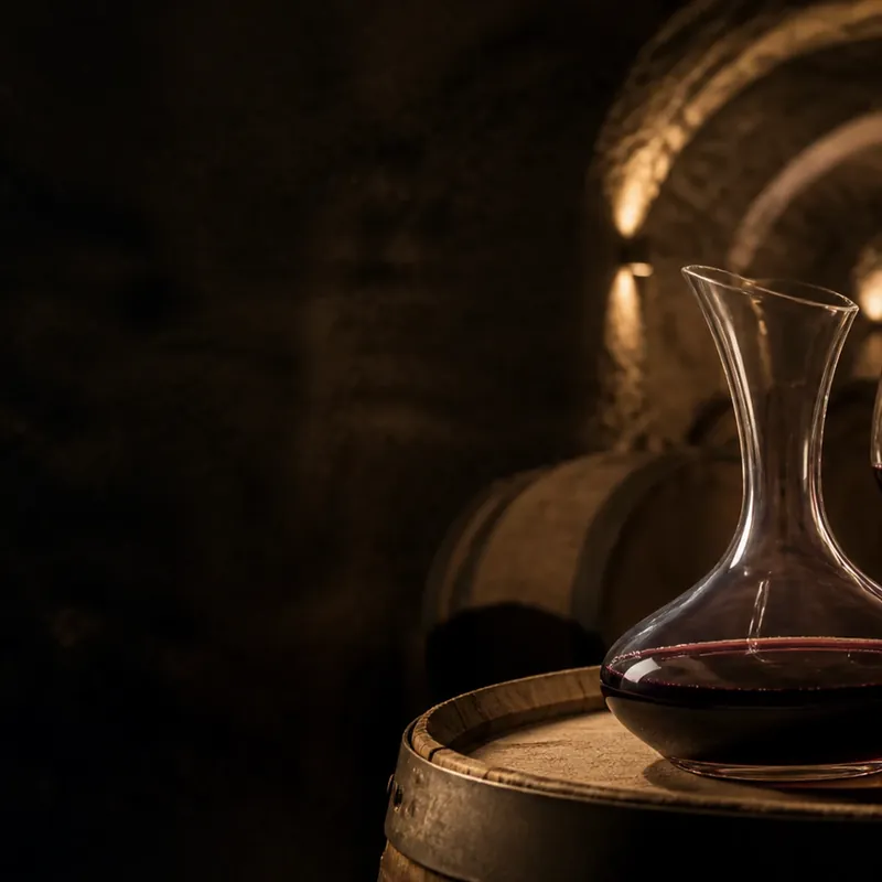 grand vin de Morey-Saint-Denis, cave et fûts d'élevage