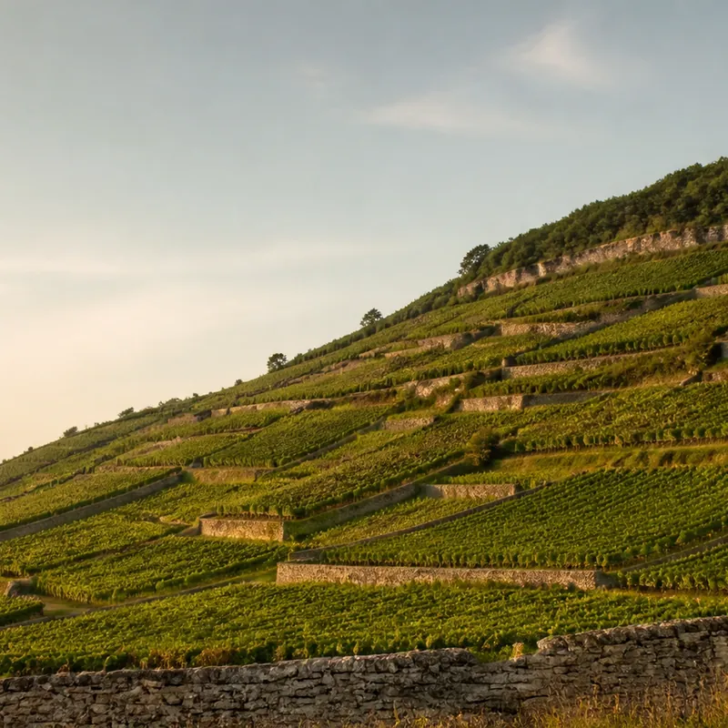 grand vin de Vosne-Romanée, climats et grands crus en coteaux